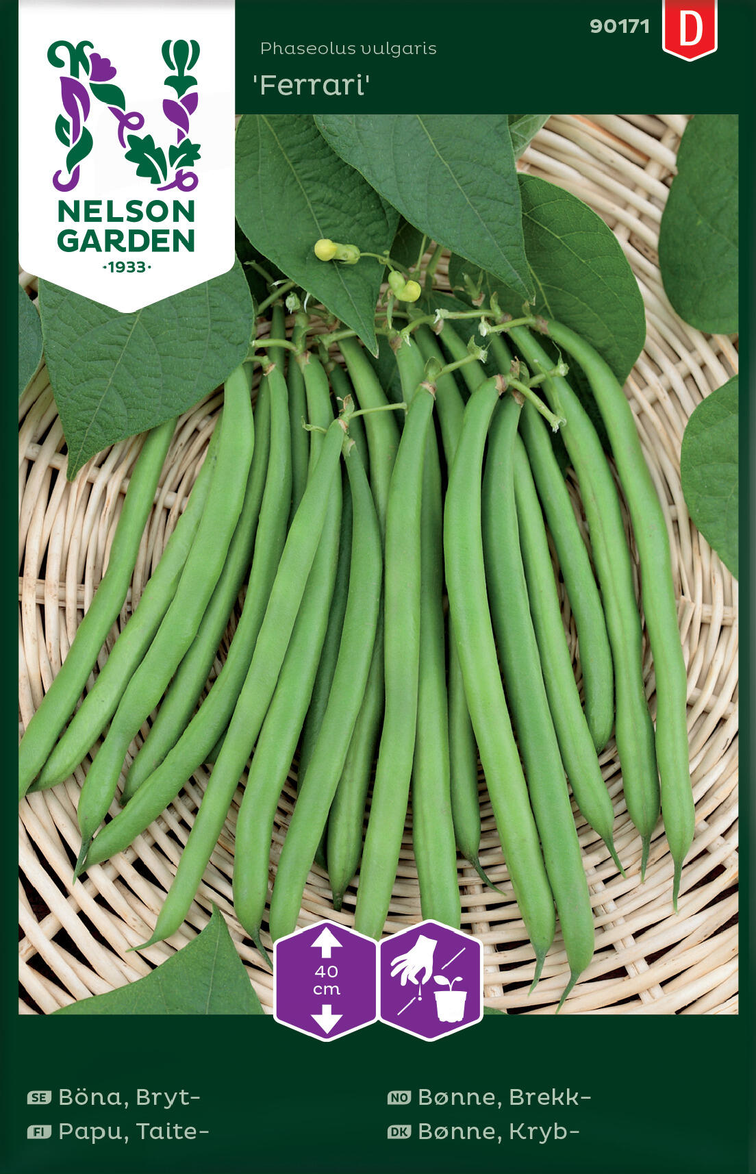 Brekkbønne 'Ferrari'